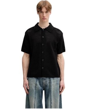 ANDERSSON BELL Short Sleeve Shirts - Nero