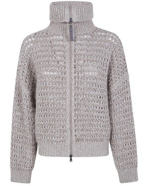 Brunello Cucinelli Cardigans - Grijs