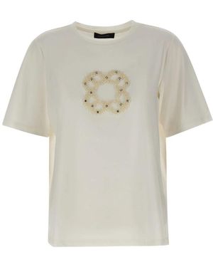 Elena Miro T-Shirts - Natural
