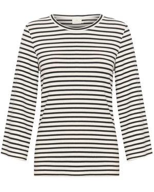 Kaffe Long Sleeve Tops - Nero
