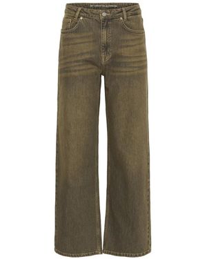 My Essential Wardrobe Wide Jeans - Verde
