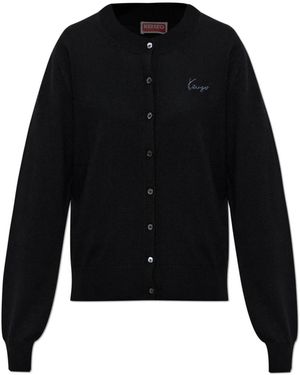 KENZO Cardigans - Negro