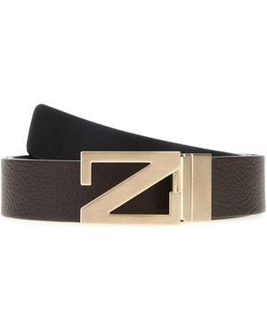 ZEGNA Belts - Black