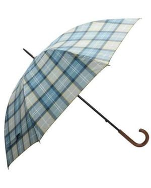 Barbour Accessoires ,Veelkleurig ,Polyester Tartan Walker Umbrella - Blauw