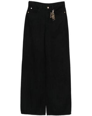 Emporio Armani Wide Jeans - Black