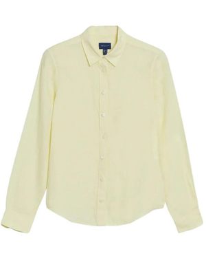 GANT Shirts - Yellow