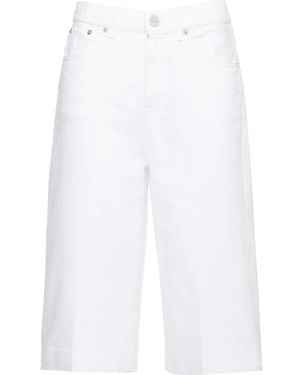 Dondup Denim Shorts - White