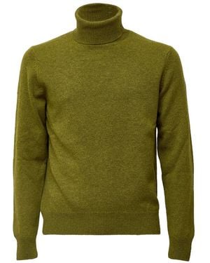 Zanone Dolcevita Rollkragenpullover - Grün