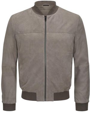 Milestone Jas Bomber Jacket - Grijs