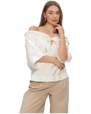 Summum Top Modal Leinenmischung - Natur