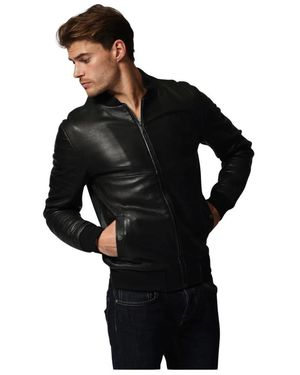 Le Temps Des Cerises LOUCKAS - Giacca Di Pelle - Black/nero