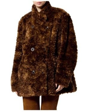 Isabel Marant Double-Breasted Coats - Marrón