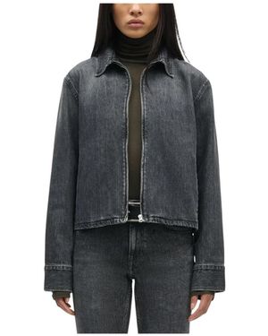 Samsøe & Samsøe Denim Jackets - Negro