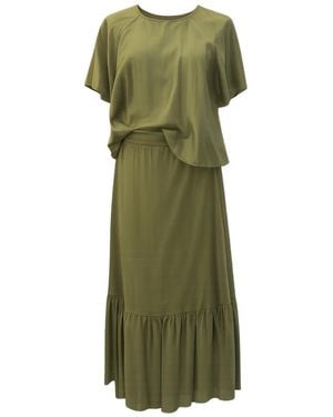 Kaos Maxi Dresses - Green
