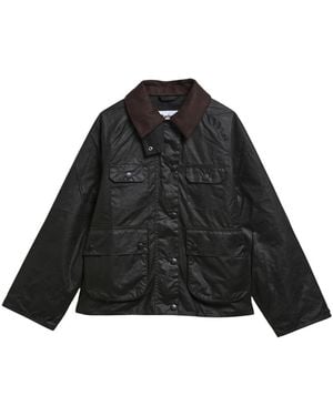 Barbour Wachsjacke - Schwarz