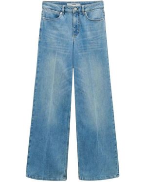 someday. Wide Leg Denim Iconic Jeans - Blau