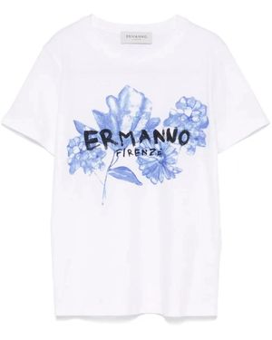 Ermanno Scervino T-Shirts - White