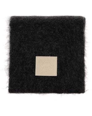 Ami Paris Winter Scarves - Nero