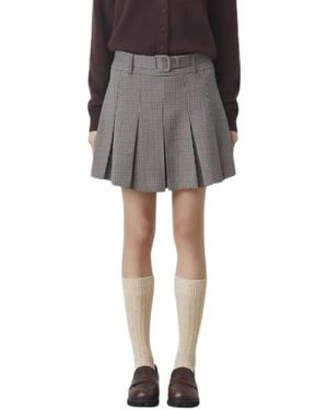 Suncoo Short Skirts - Nero