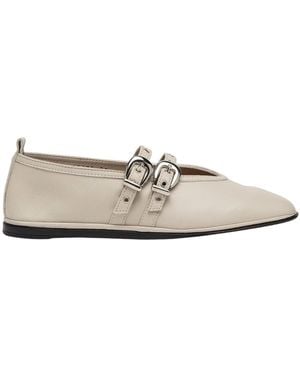 Elia Maurizi Ballerina Schuh - Weiß