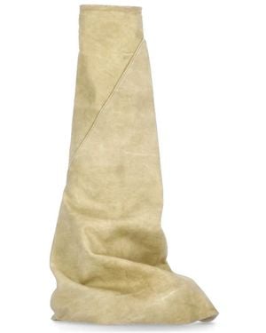 Rick Owens High Boots - Neutro