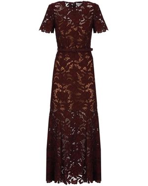 Self-Portrait Maxi Dresses - Purple