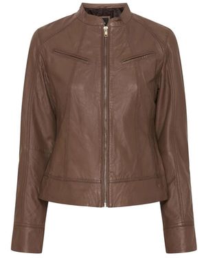 Btfcph Leather Jackets - Bruin