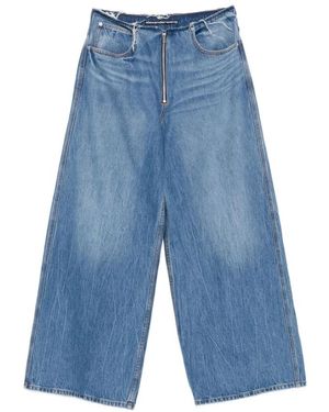 Alexander Wang Surge Wide Leg Jean - Blauw
