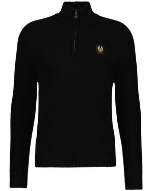 Belstaff Rollkragenpullover - Schwarz