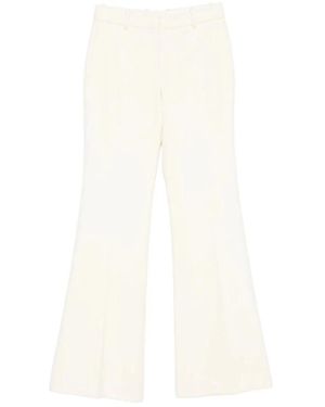 Ermanno Scervino Virgin Wool Broeken - Wit