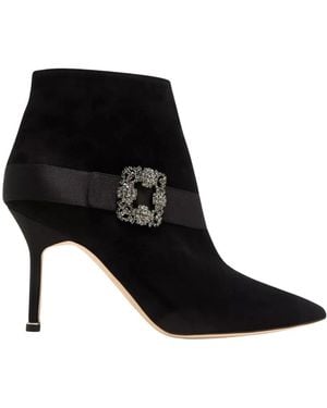 Manolo Blahnik Heeled Boots - Black