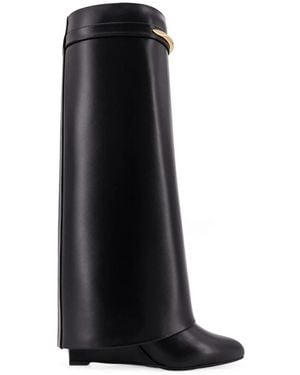 Givenchy Schoenen ,Zwart ,Leer Shark Pinch Laarzen