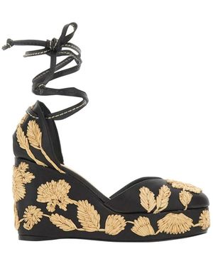 Castañer Wedges - Metallic