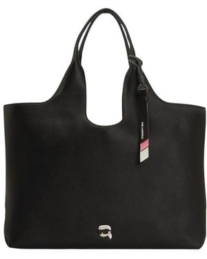 Karl Lagerfeld Tote Bags - Nero