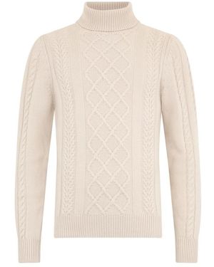 Moorer Cimone Turtleneck Sweater - Wit