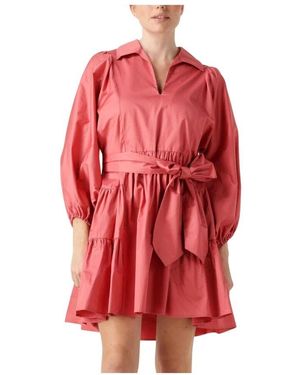 Devotion Rosa Wickelkleid Charme - Rot