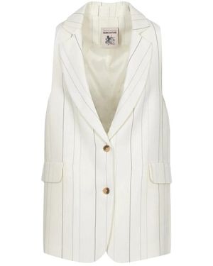 Semicouture Vests - Blanco
