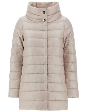 Herno A-shape daunenjacke - Natur