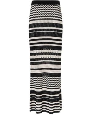 Akep Maxi Skirts - Negro