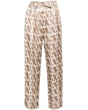Aeron Straight Trousers - Natural