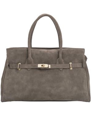 ESTRO Velour Tote Bag - Bruin