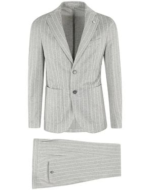 L.B.M. 1911 Single Breasted Suits - Gray