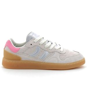 Coolway Schoenen ,Veelkleurig ,Katoen Goal Sneaker - Wit