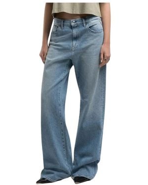 Replay Wide Jeans - Blue
