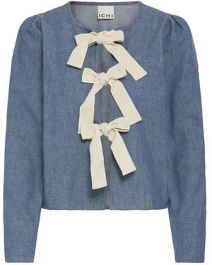 Ichi Denim Jackets - Blu