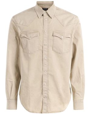 Dondup Casual Shirts - Natural