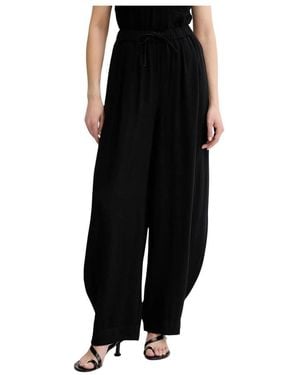 Gestuz Broeken ,Zwart ,Nylon Camila Broeken