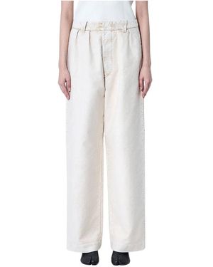 Maison Margiela Wide Trousers - White