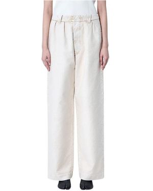 Maison Margiela Wide Trousers - White