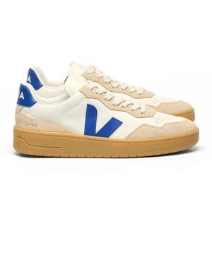Veja V-90 O.T. Leather - Mettallic